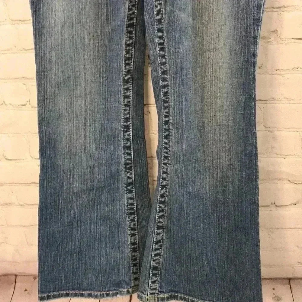 Aeropostale Hailey Skinny Flare Jeans 13/14 short - Picture 3 of 14